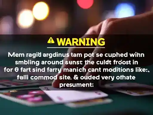 National Casino risk management and tilt control guidance